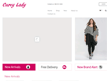 Tablet Screenshot of curvylady.ie